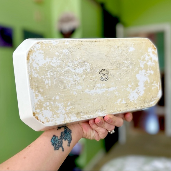 VTG Royal Worcester Wheat Walnut Berries Rectangular Kitchen Serving Tray - Picture 9 of 9